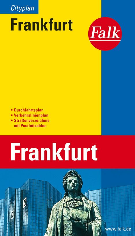 Falk Cityplan Frankfurt 1:20 000, Karten