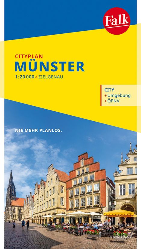 Falk Cityplan Münster 1:20.000, Karten