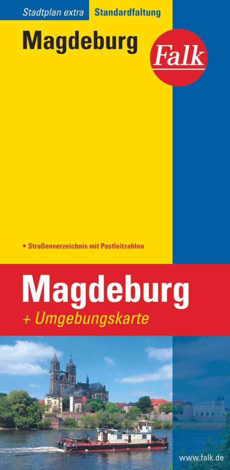 Falk Stadtplan Extra Standardfaltung Magdeburg 1:20 000, Karten
