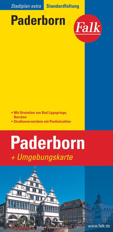 Falk Stadtplan Extra Paderborn 1:20 000, Karten