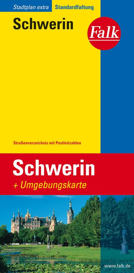 Falk Stadtplan Extra Standardfaltung Schwerin 1:20 000, Karten