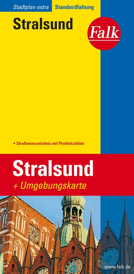 Falk Stadtplan Extra Standardfaltung Stralsund 1:17 500, Karten
