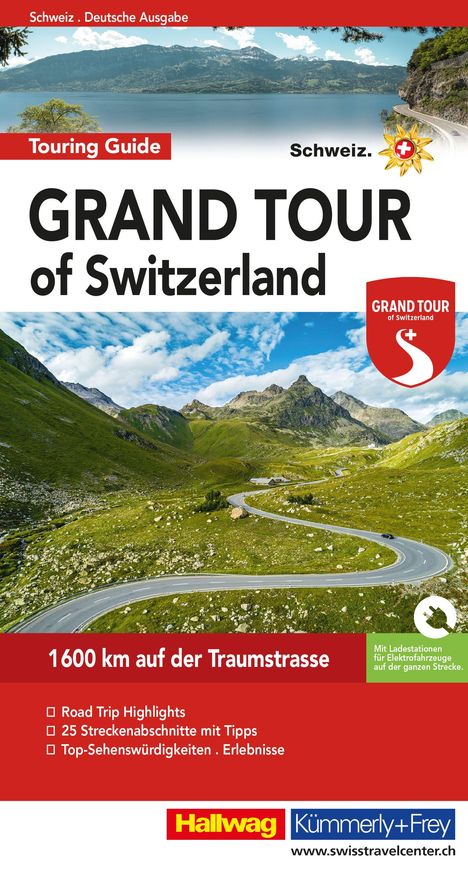 Roland Baumgartner: Grand Tour of Switzerland Touring Guide Deutsch, Buch