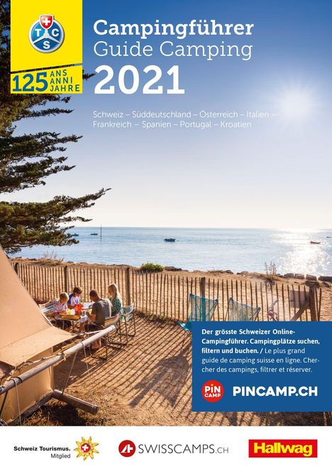 TCS Schweiz &amp; Europa Campingführer 2021, Buch