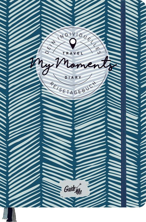 GuideMe Travel Diary "Pattern" - individuelles Reisetagebuch, Buch