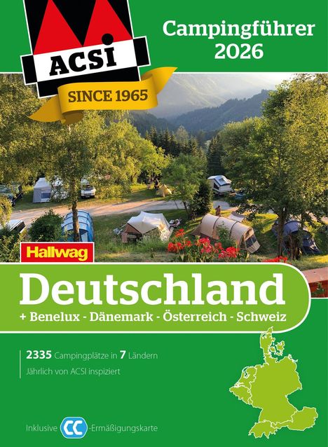 ACSI Campingführer Deutschland 2026, Buch