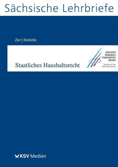 Matthias Zier: Staatliches Haushaltsrecht (SL 7), Buch