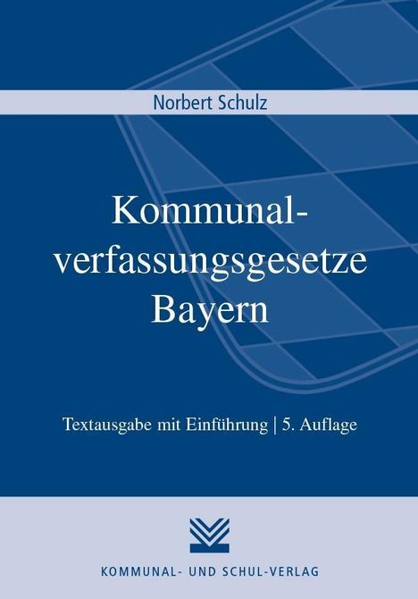 Kommunalverfassungsgesetze Bayern, Buch