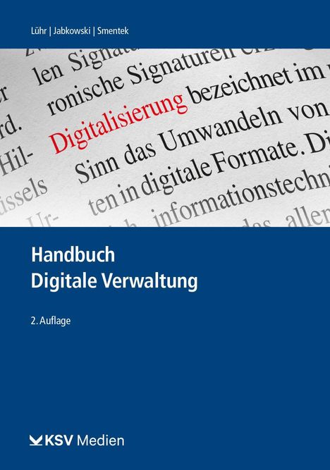 Handbuch Digitale Verwaltung, Buch