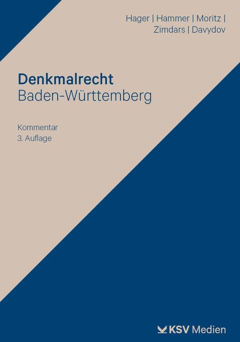 Gerd Hager: Denkmalrecht Baden-Württemberg, Buch