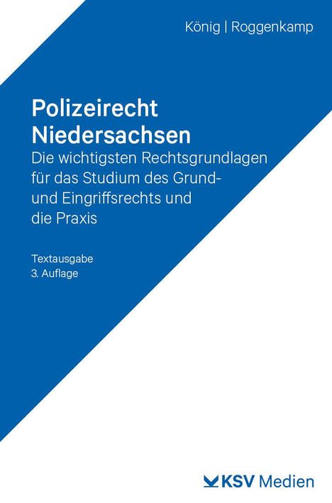 Kai König: Polizeirecht Niedersachsen, Buch