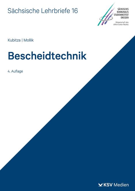 Rolf D Kubitza: Bescheidtechnik (SL 16), Buch