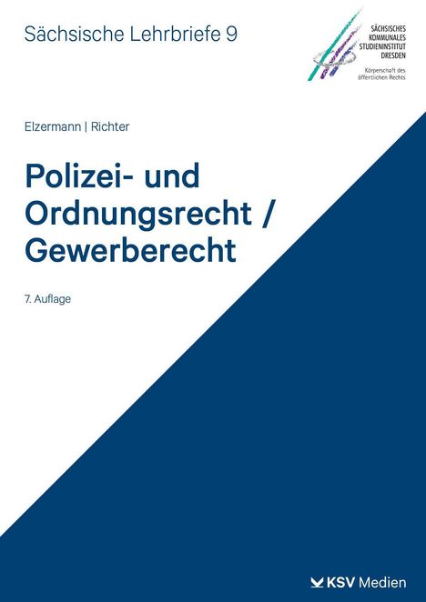 Hartwig Elzermann: Polizei- und Ordnungsrecht/Gewerberecht (SL 9), Buch