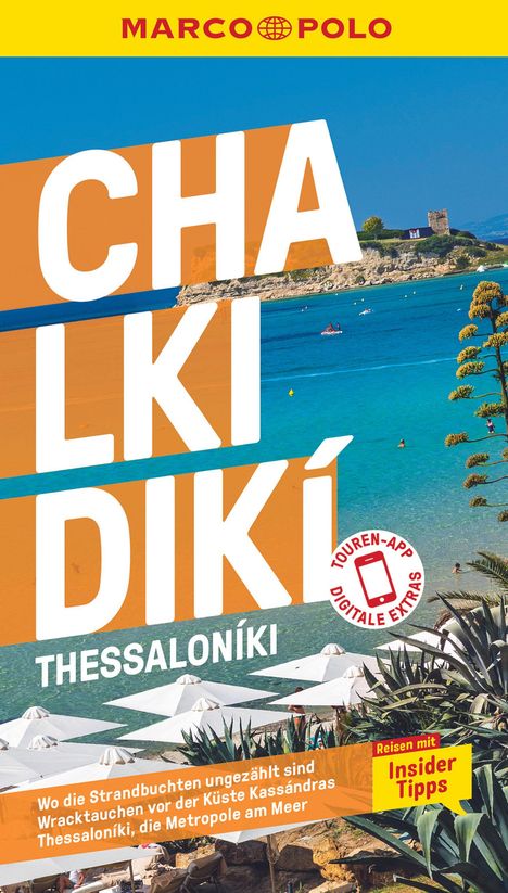 Klaus Bötig: MARCO POLO Reiseführer Chalkidikí, Thessaloníki, Buch