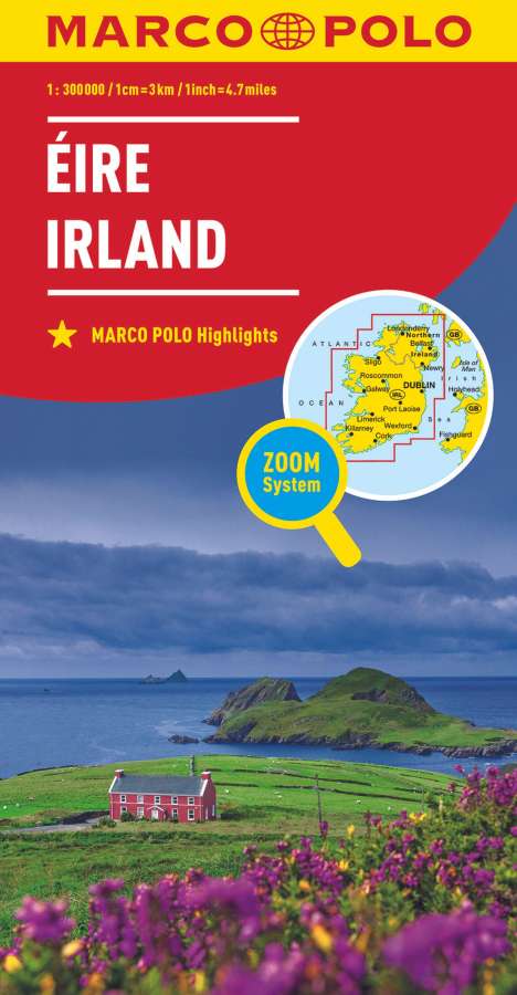 MARCO POLO Länderkarte Irland, Karten