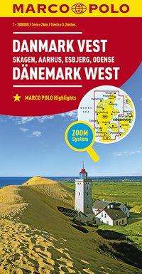 MARCO POLO Karte Dänemark West, Karten