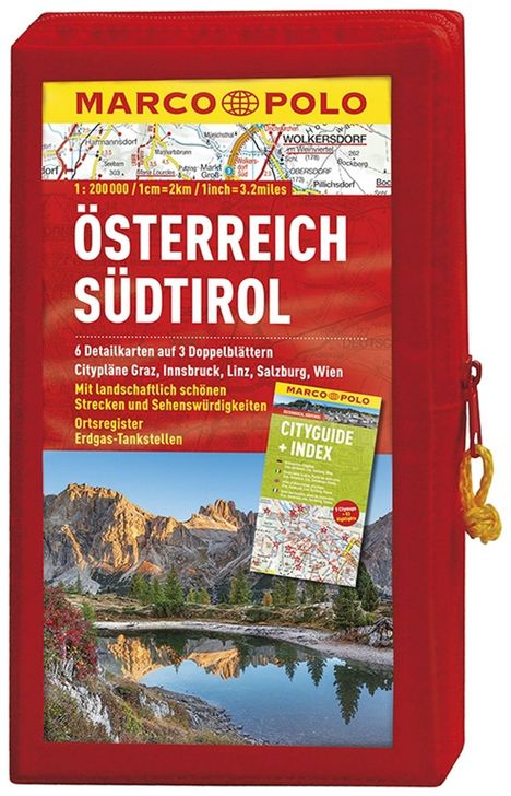 MARCO POLO Kartenset Österreich, Südtirol, Karten