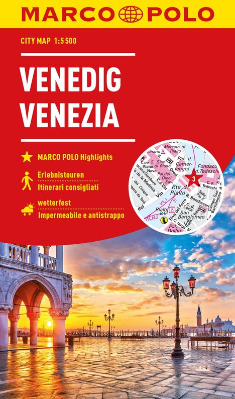 MARCO POLO Cityplan Venedig 1:5.500, Karten