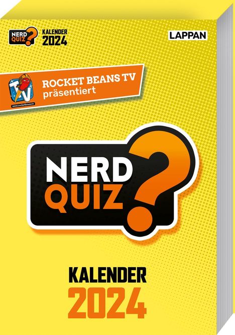 Rocket Beans Entertainment GmbH: Rocket Beans TV - Nerd Quiz-Kalender 2024, Kalender