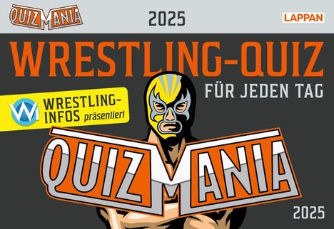 QuizMania - Das Wrestling-Quiz für jeden Tag 2025, Kalender
