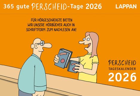 Martin Perscheid: 365 gute Perscheid-Tage 2026: Tageskalender, Kalender