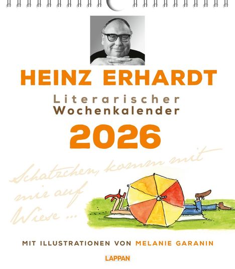 Heinz Erhardt (1909-1979): Heinz Erhardt - Literarischer Wochenkalender 2026, Kalender