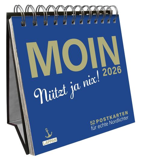 MOIN Postkartenkalender 2026, Kalender