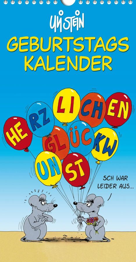 Uli Stein: Uli Stein Geburtstagskalender 2026: Wandkalender, Kalender