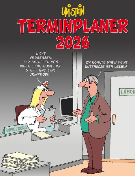 Uli Stein: Uli Stein Terminplaner 2026: Taschenkalender, Kalender