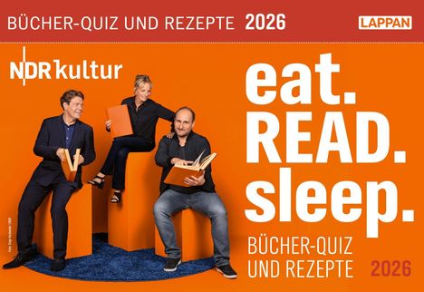 eat.READ.sleep Tageskalender 2026, Kalender