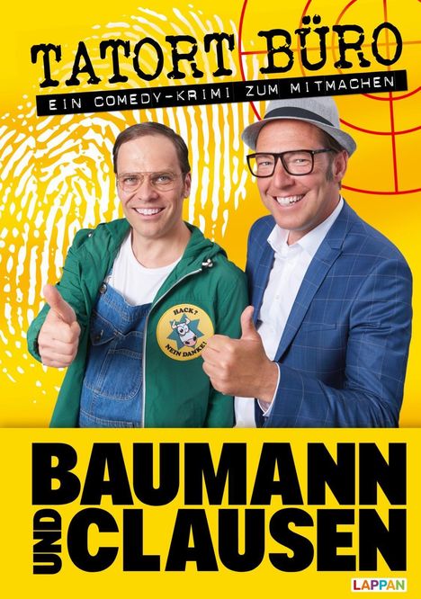 Baumann und Clausen: Baumann und Clausen: Tatort Büro!/Comedy-Krimi zum Mitmachen, Buch