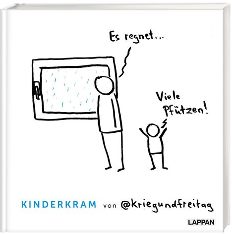 @Kriegundfreitag: kriegundfreitag: Kinderkram, Buch