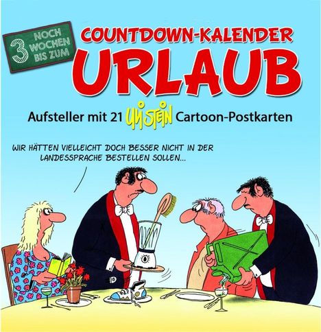 Uli Stein: Stein, U: Countdown-Kalender Urlaub, Kalender