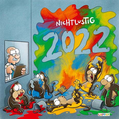 Joscha Sauer: Sauer, J: Nichtlustig Wandkalender 2022, Kalender