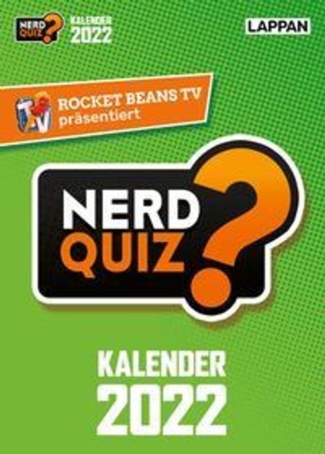 Gregor Kartsios: Kartsios, G: Rocket Beans TV - Nerd Quiz-Kalender 2022 mit F, Kalender