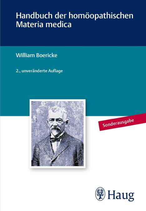 William Boericke: Handbuch der homöopathischen Materia Medica, Buch