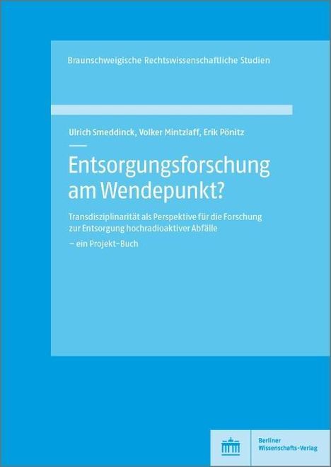 Ulrich Smeddinck: Entsorgungsforschung am Wendepunkt?, Buch