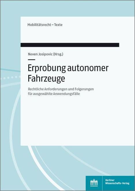 Erprobung autonomer Fahrzeuge, Buch