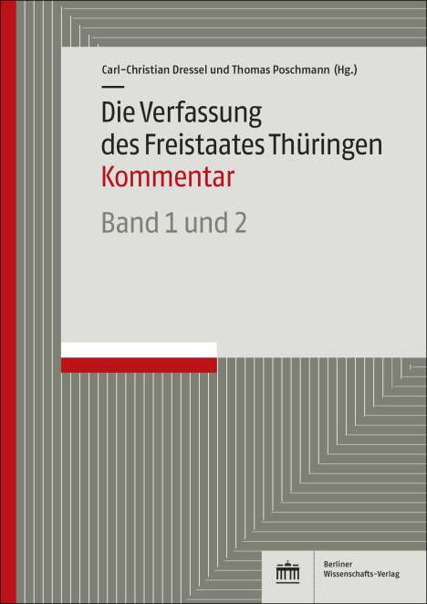 Die Verfassung des Freistaates Thüringen, Buch