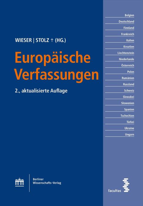 Europäische Verfassungen, Buch