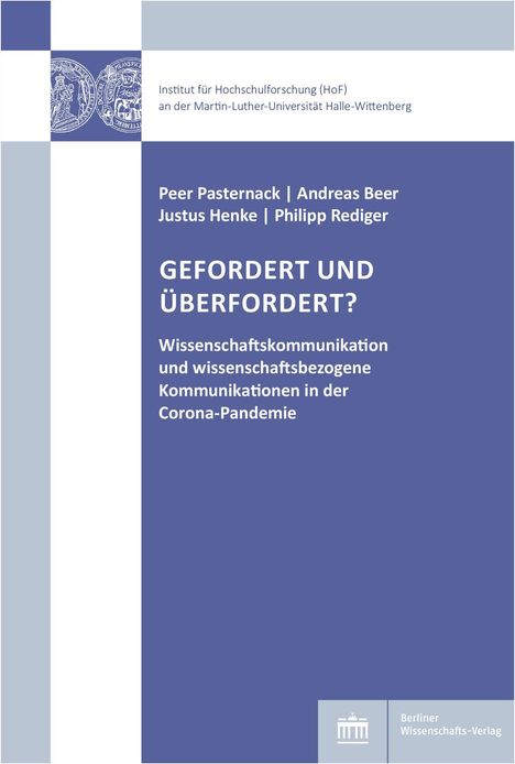 Peer Pasternack: Gefordert und überfordert?, Buch