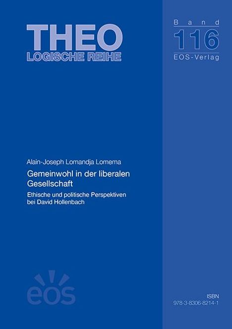 Alain-Joseph Lomandja Lomema: Gemeinwohl in der liberalen Gesellschaft, Buch