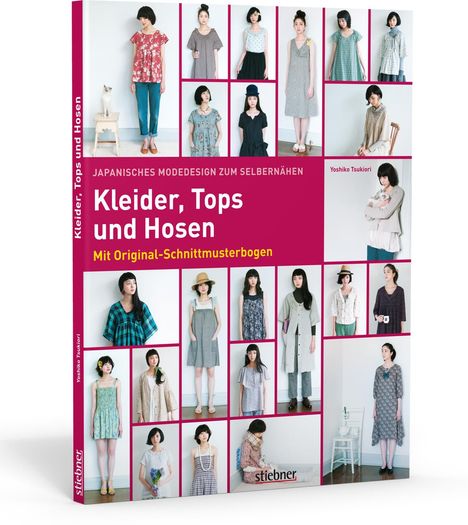 Yoshiko Tsukiori: Tsukiori, Y: Japanisches Modedesign zum Selbernähen: Kleider, Buch