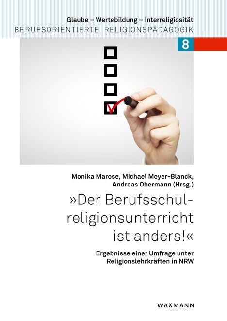 "Der Berufsschulreligionsunterricht ist anders!", Buch