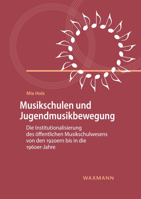 Mia Holz: Musikschulen und Jugendmusikbewegung, Buch