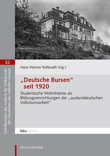 "Deutsche Bursen" seit 1920, Buch