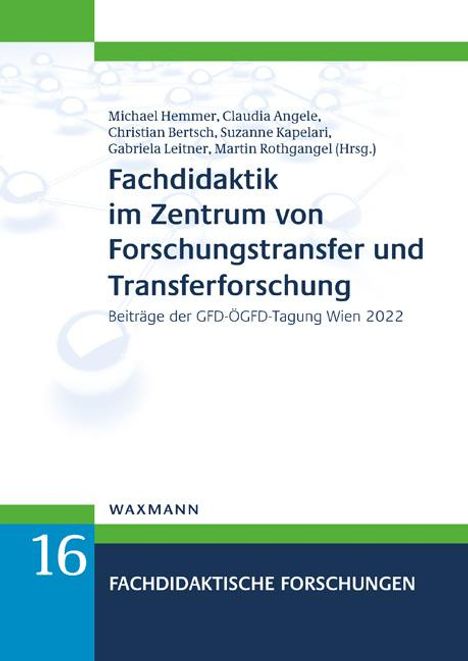 Fachdidaktik im Zentrum von Forschungstransfer und Transferforschung, Buch