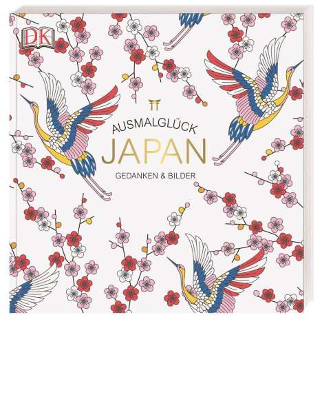 Ausmalglück Japan, Buch