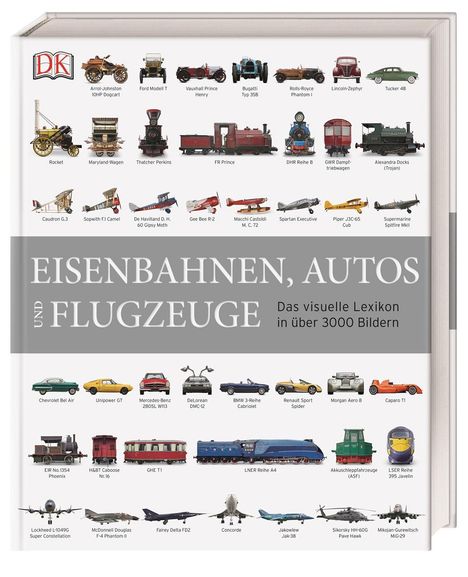 Eisenbahnen, Autos und Flugzeuge, Buch