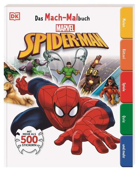 Helen Murray: Das Mach-Malbuch Marvel Spider-Man, Buch